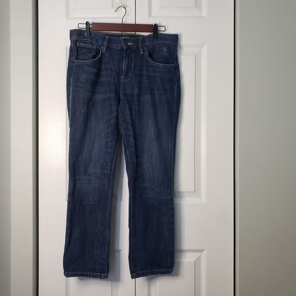 Lauren Ralph Lauren Girlfriend Jeans Sz 4 Classic core Mom Jeans - Picture 1 of 8